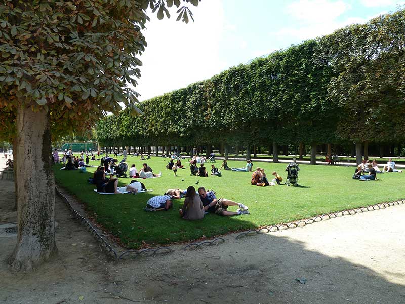 parken in Parijs