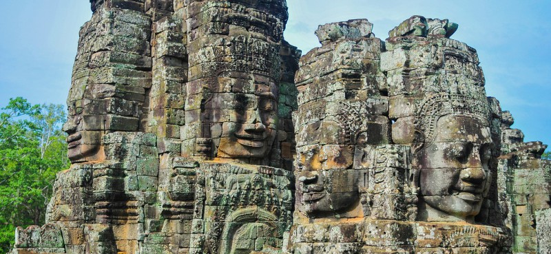 reizen door Cambodja