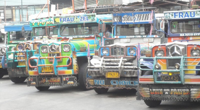 jeepneys in de filipijnen