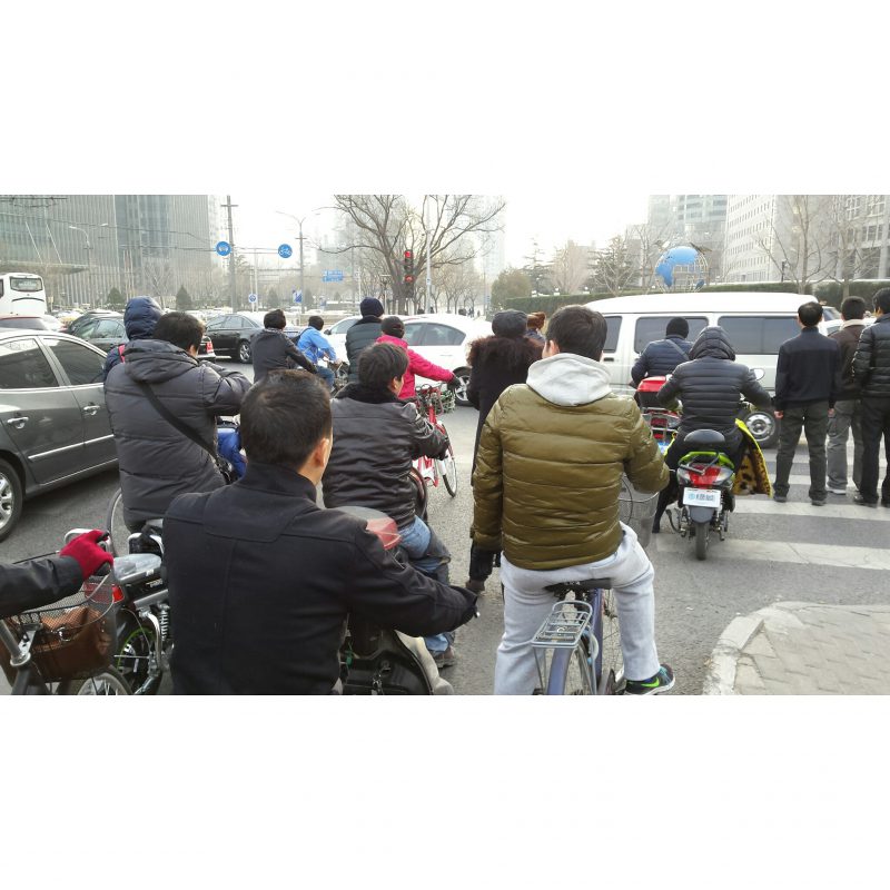 verkeer in Beijing