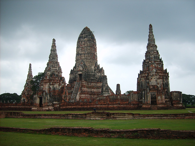 tempels van Ayutthaya