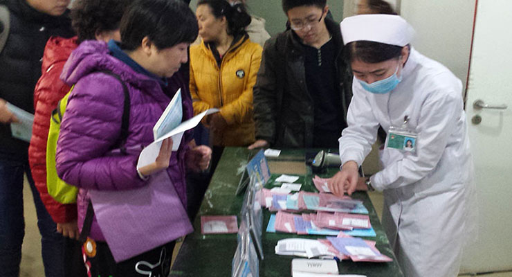 Check-up van je gezondheid in een Chinees ziekenhuis