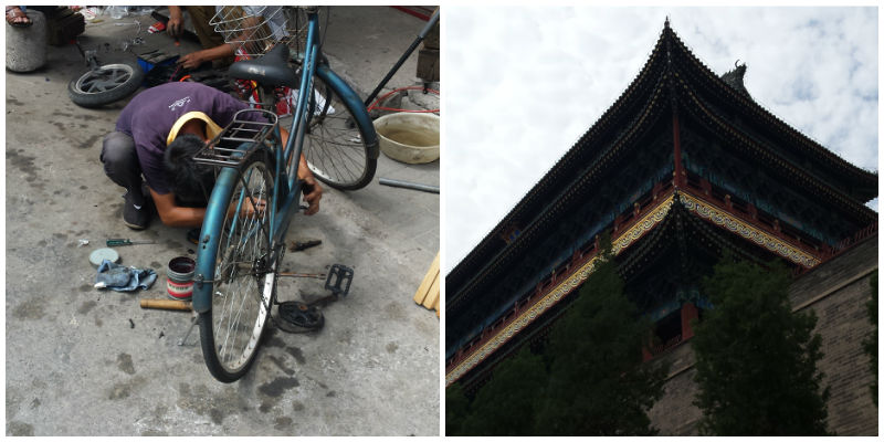 fietsen in Beijing