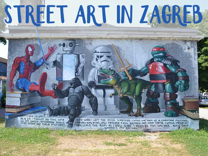 Zagreb Street Art II – Art Park & Teatar&TD