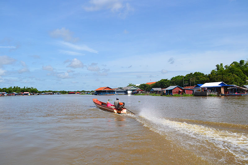 boot van siem reap naar battambang